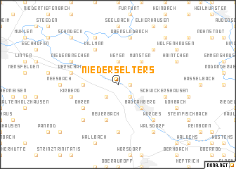 map of Niederselters