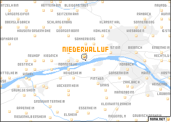 map of Niederwalluf