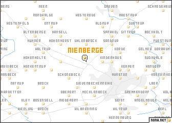 map of Nienberge