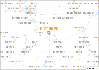 map of Nienborg