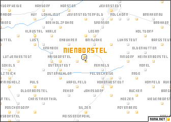 map of Nienborstel