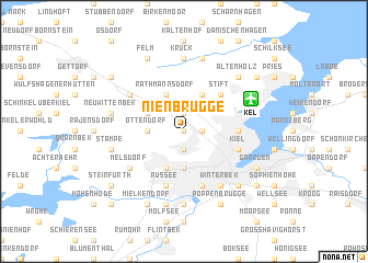 map of Nienbrügge