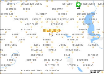 map of Niendorf