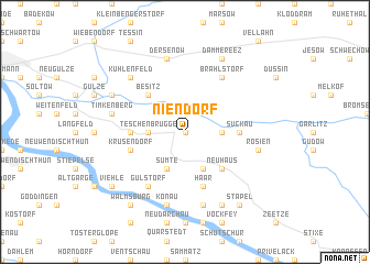 map of Niendorf