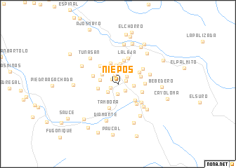map of Niepos