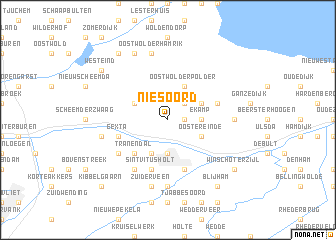 map of Niesoord