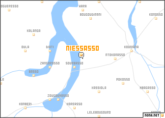 map of Niessasso