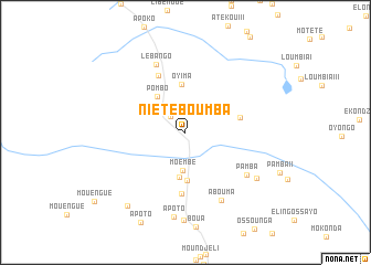 map of Niété Boumba