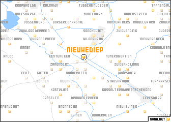 map of Nieuwediep