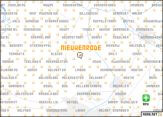 map of Nieuwenrode