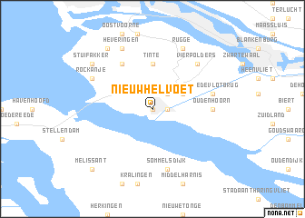 map of Nieuw-Helvoet