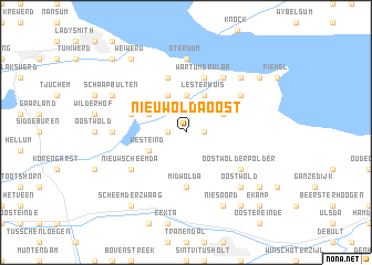 map of Nieuwolda-Oost