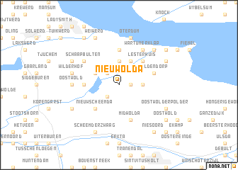 map of Nieuwolda