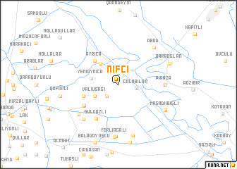 map of Nifçi