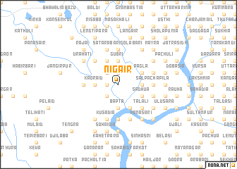 map of Nigair