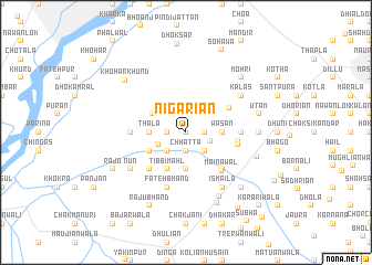 map of Nigariān