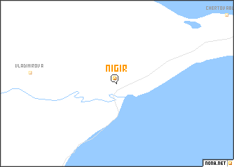 map of Nigir\