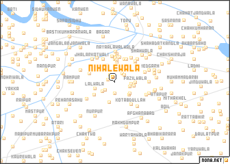 map of Nihālewāla
