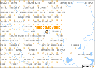 map of Nihārājaypur