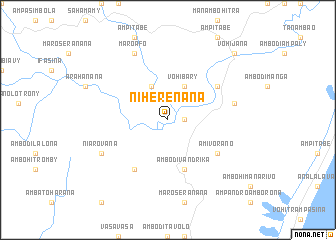 map of Niherenana