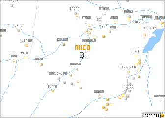 map of Niico