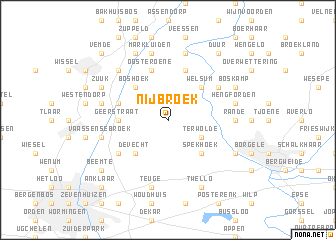 map of Nijbroek