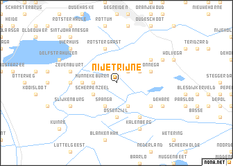 map of Nijetrijne