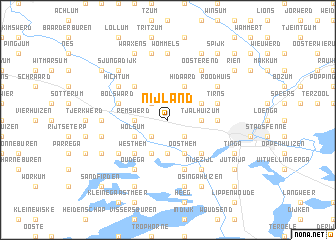 map of Nijland