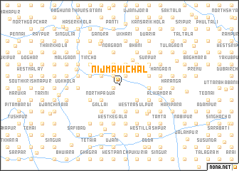 map of Nij Mahichāl