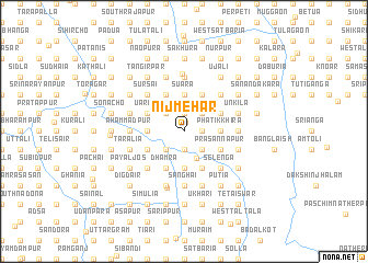 map of Nijmehār