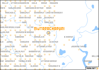 map of Nij Tārāchāpuri