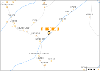 map of Nikabosu