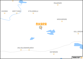 map of Nikara