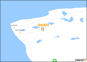map of Nikiski
