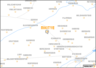 map of Nikit\