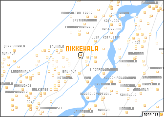 map of Nikkewāla