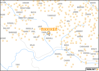 map of Nikki Ker