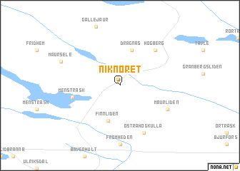 map of Niknoret