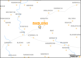 map of Nikolenki