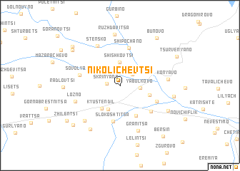 map of Nikolichevtsi