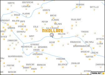 map of Nikollarë