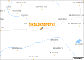 map of Nikolo-Kropotki