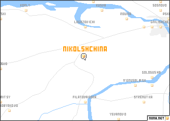 map of Nikol\