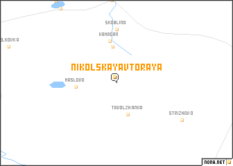 map of Nikol\