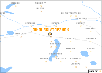 map of Nikol\