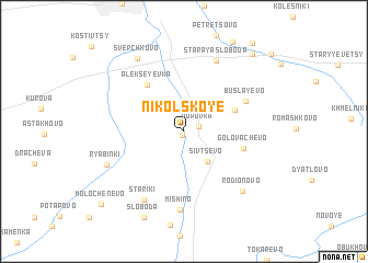 map of Nikol\