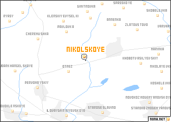 map of Nikol\