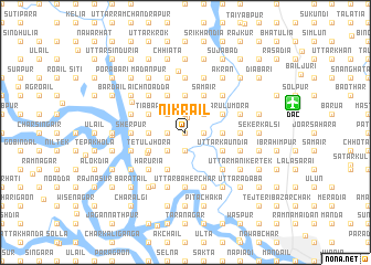 map of Nikrāil