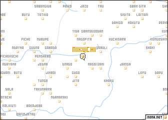 map of Nikuchi