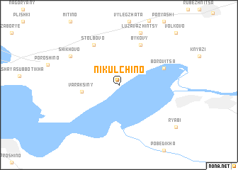 map of Nikul\